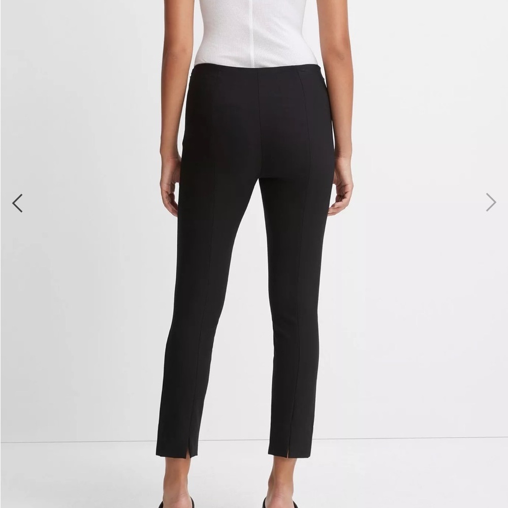 VINCE Bobbi High Rise Stitch Seam Ponte Pant Size XS NWOT - Picture 3 of 11